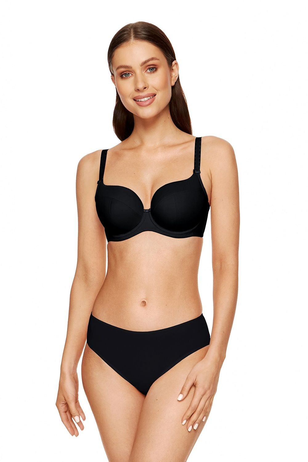 Soutien-gorge rembourré Gorteks - noir / 65E