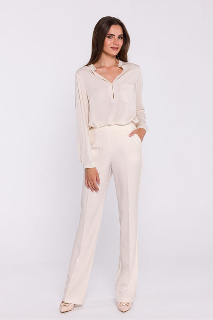 Pantalon femme Stylove - beige / S