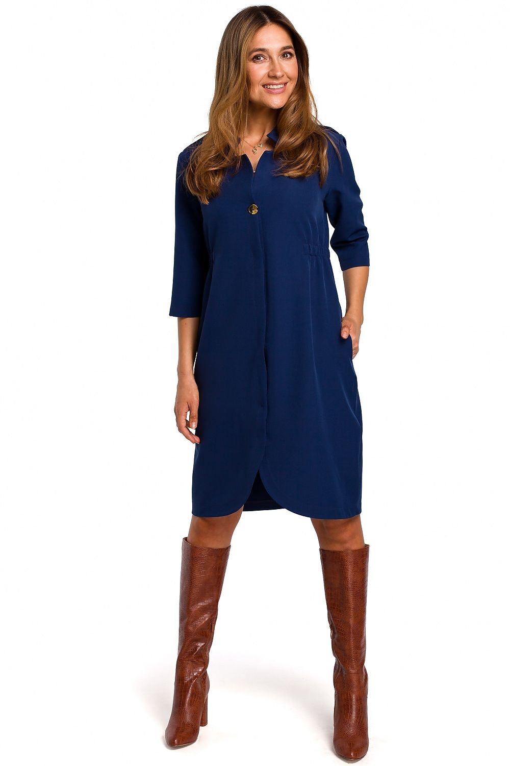 Robe de jour Stylove - bleu marine / S