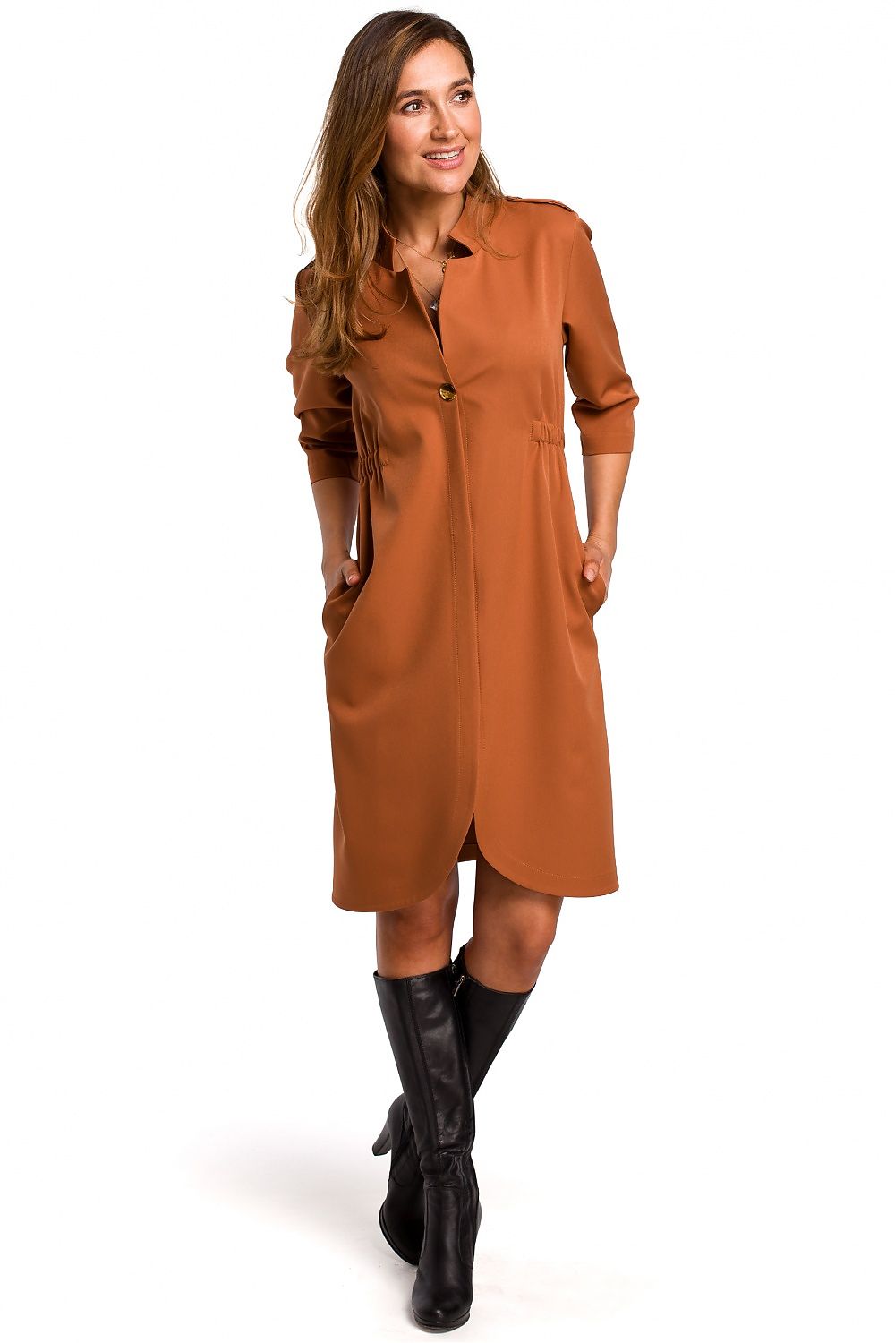 Robe de jour Stylove - brun / S