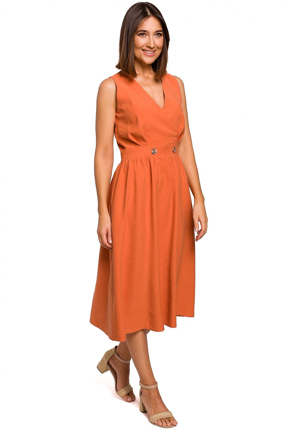 Robe de jour Stylove - orange / S