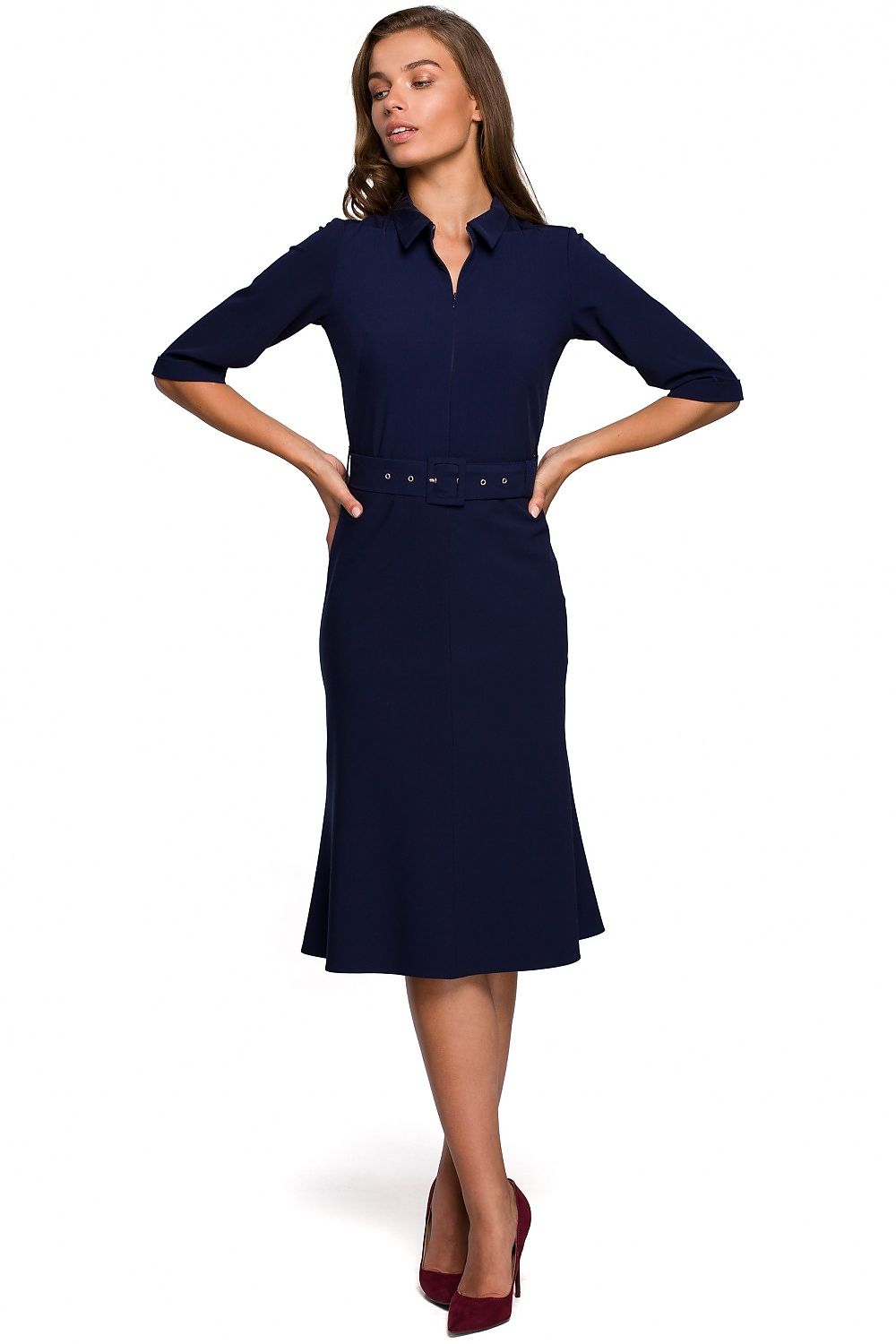 Robe de jour Stylove - bleu marine / S