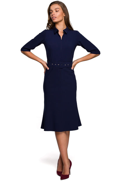 Robe de jour Stylove - bleu marine / S