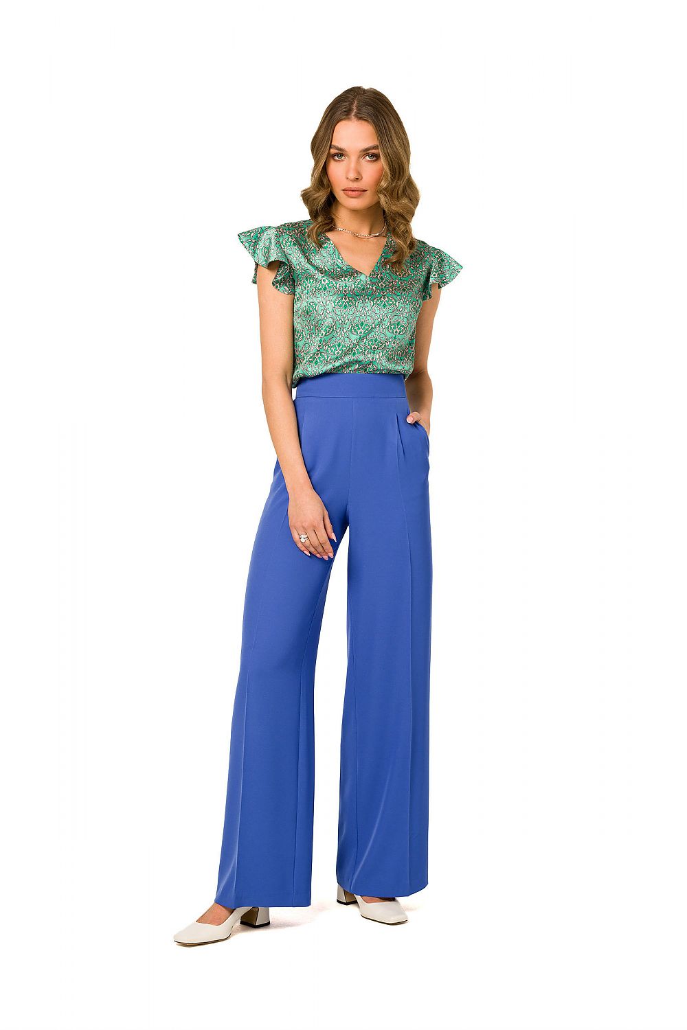 Pantalon femme Stylove - bleu / S